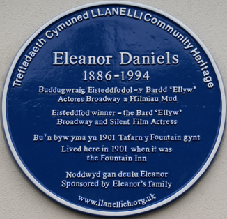 Eleanor Daniels Plaque